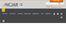 Tablet Screenshot of ncjar.com